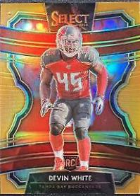 Devin White [Orange Prizm] #55