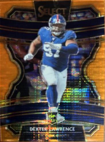 Dexter Lawrence [Orange Pulsar Prizm] #83