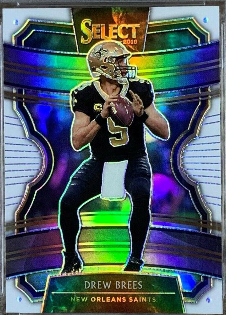 Drew Brees [White Prizm] #72