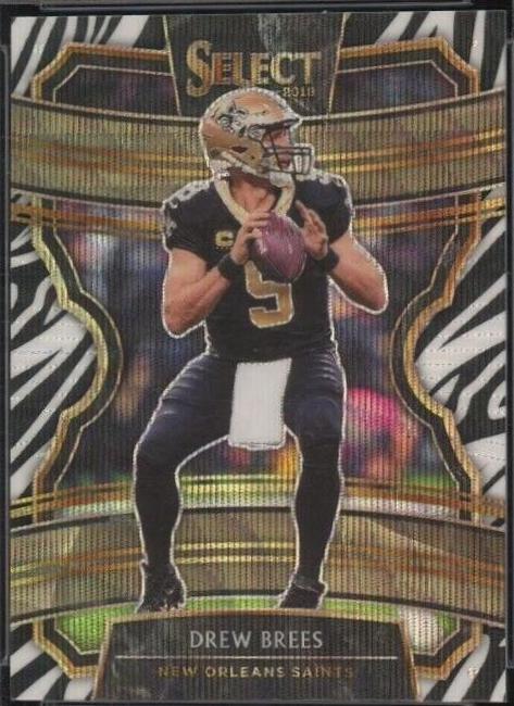 Drew Brees [Zebra Prizm] #72