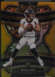 Drew Lock [Gold Prizm] #21