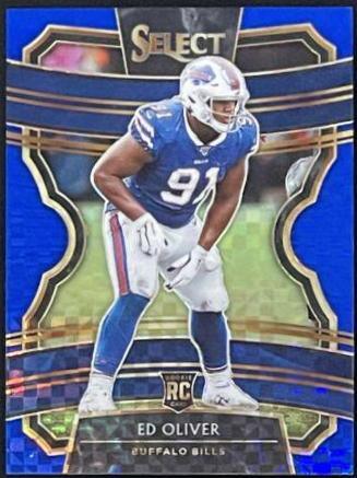 Ed Oliver [Blue Prizm] #25