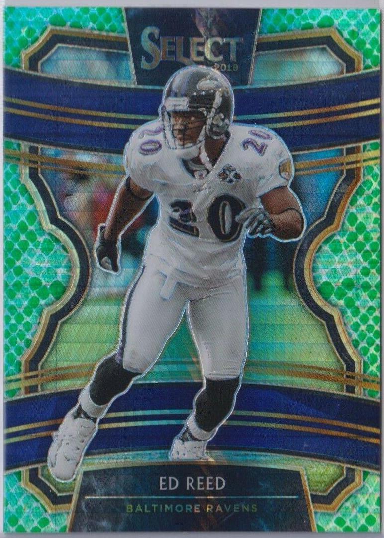 Ed Reed [Dragon Scale Prizm] #100