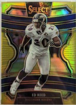 Ed Reed [Gold Prizm] #100