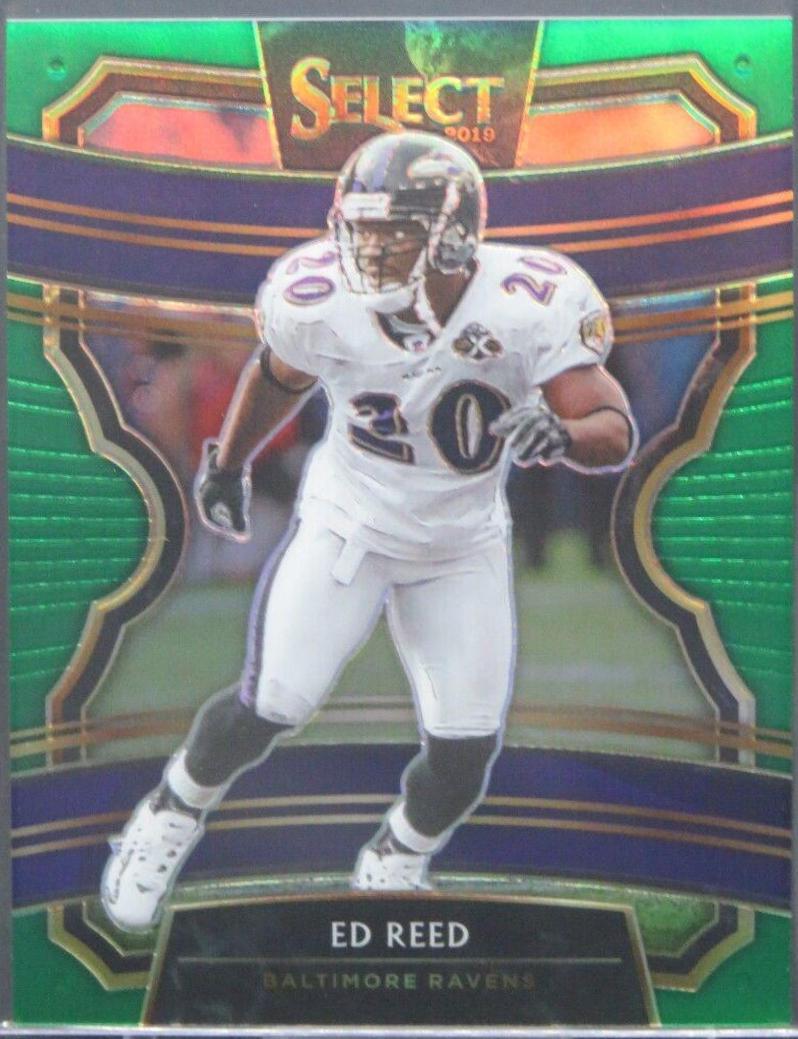 Ed Reed [Green Prizm] #100