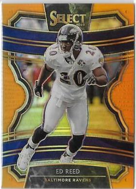 Ed Reed [Orange Prizm] #100