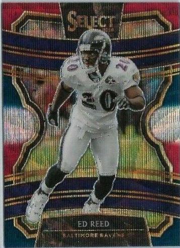 Ed Reed [Tri Color Prizm] #100