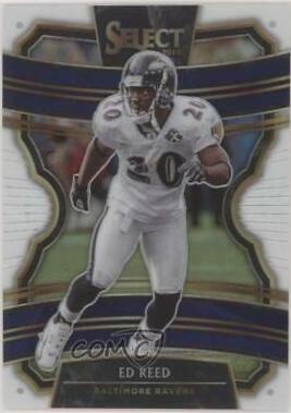 Ed Reed [White Prizm] #100