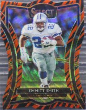 Emmitt Smith [Die Cut Tiger Prizm] #197