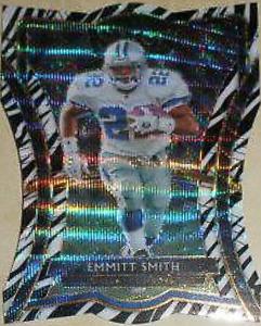 Emmitt Smith [Die Cut Zebra Prizm] #197