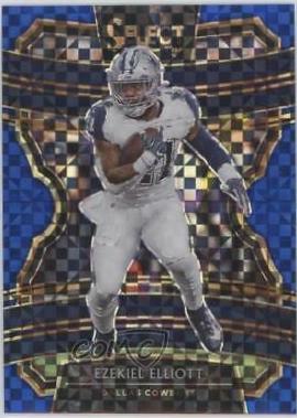 Ezekiel Elliott [Blue Prizm] #74