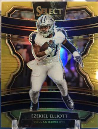 Ezekiel Elliott [Gold Prizm] #74