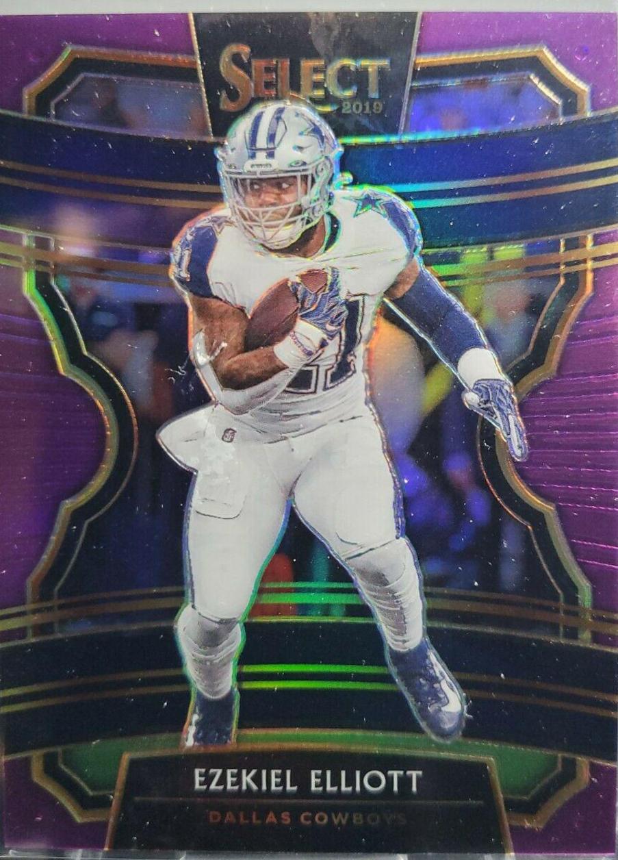 Ezekiel Elliott [Purple Prizm] #74
