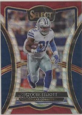 Ezekiel Elliott [Tri Color Prizm] #198