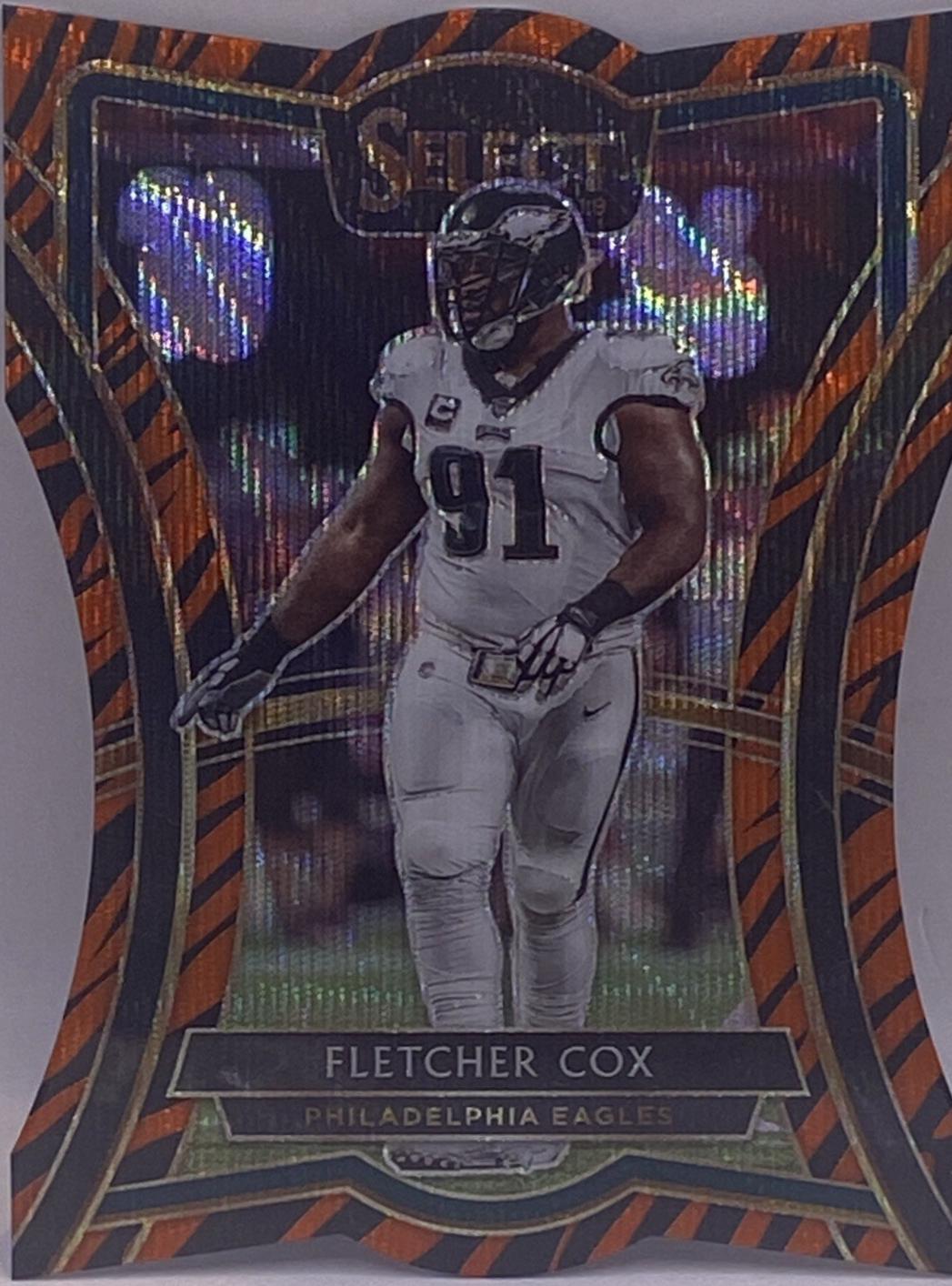 Fletcher Cox [Die Cut Tiger Prizm] #194