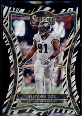 Fletcher Cox [Die Cut Zebra Prizm] #194