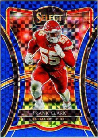 Frank Clark [Blue Prizm] #126