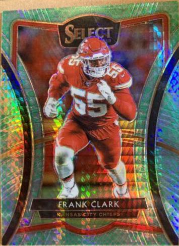 Frank Clark [Dragon Scale Prizm] #126