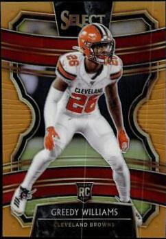 Greedy Williams [Orange Prizm] #24