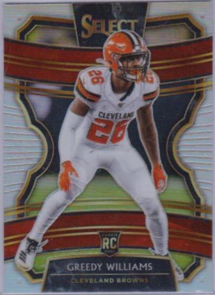 Greedy Williams [Silver Prizm] #24