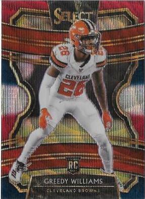 Greedy Williams [Tri Color Prizm] #24