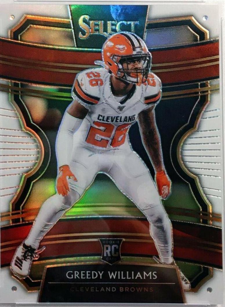 Greedy Williams [White Prizm] #24