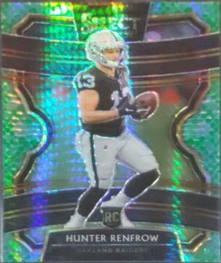 Hunter Renfrow [Dragon Scale Prizm] #33