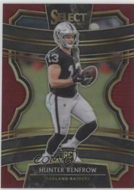 Hunter Renfrow [Maroon Prizm] #33