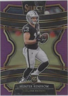 Hunter Renfrow [Purple Prizm] #33