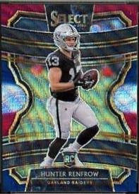 Hunter Renfrow [Tri Color Prizm] #33