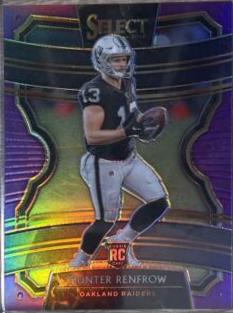 Hunter Renfrow [White Prizm] #33