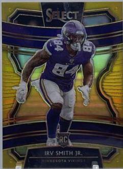 Irv Smith Jr. [Gold Prizm] #34