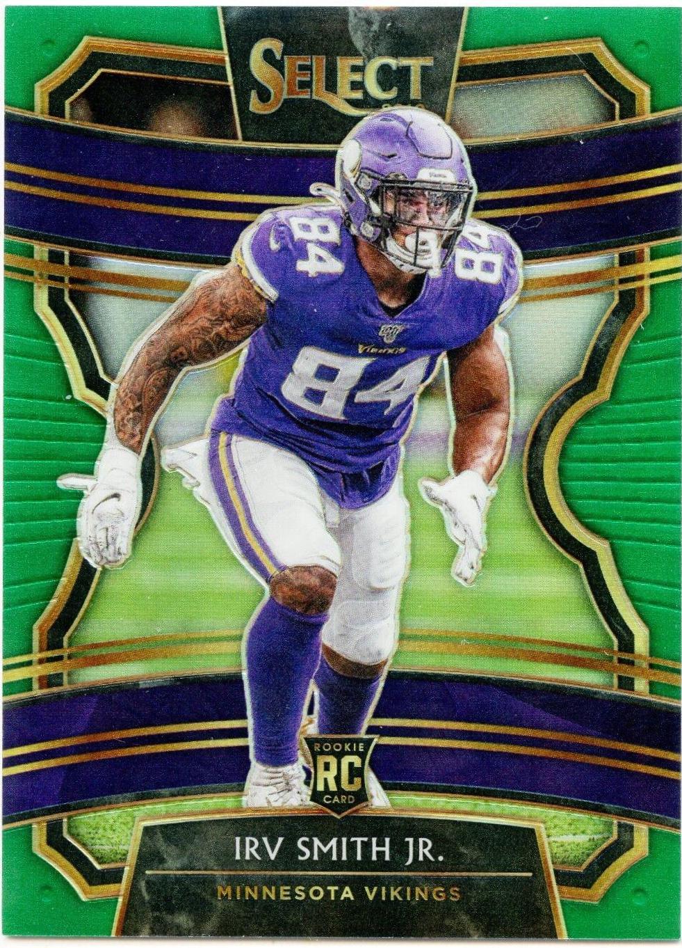 Irv Smith Jr. [Green Prizm] #34