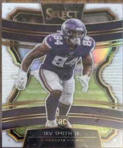 Irv Smith Jr. [White Prizm] #34