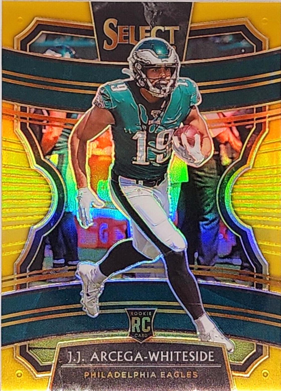 J.J. Arcega Whiteside [Gold Prizm] #97