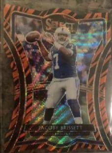 Jacoby Brissett [Die Cut Tiger Prizm] #120