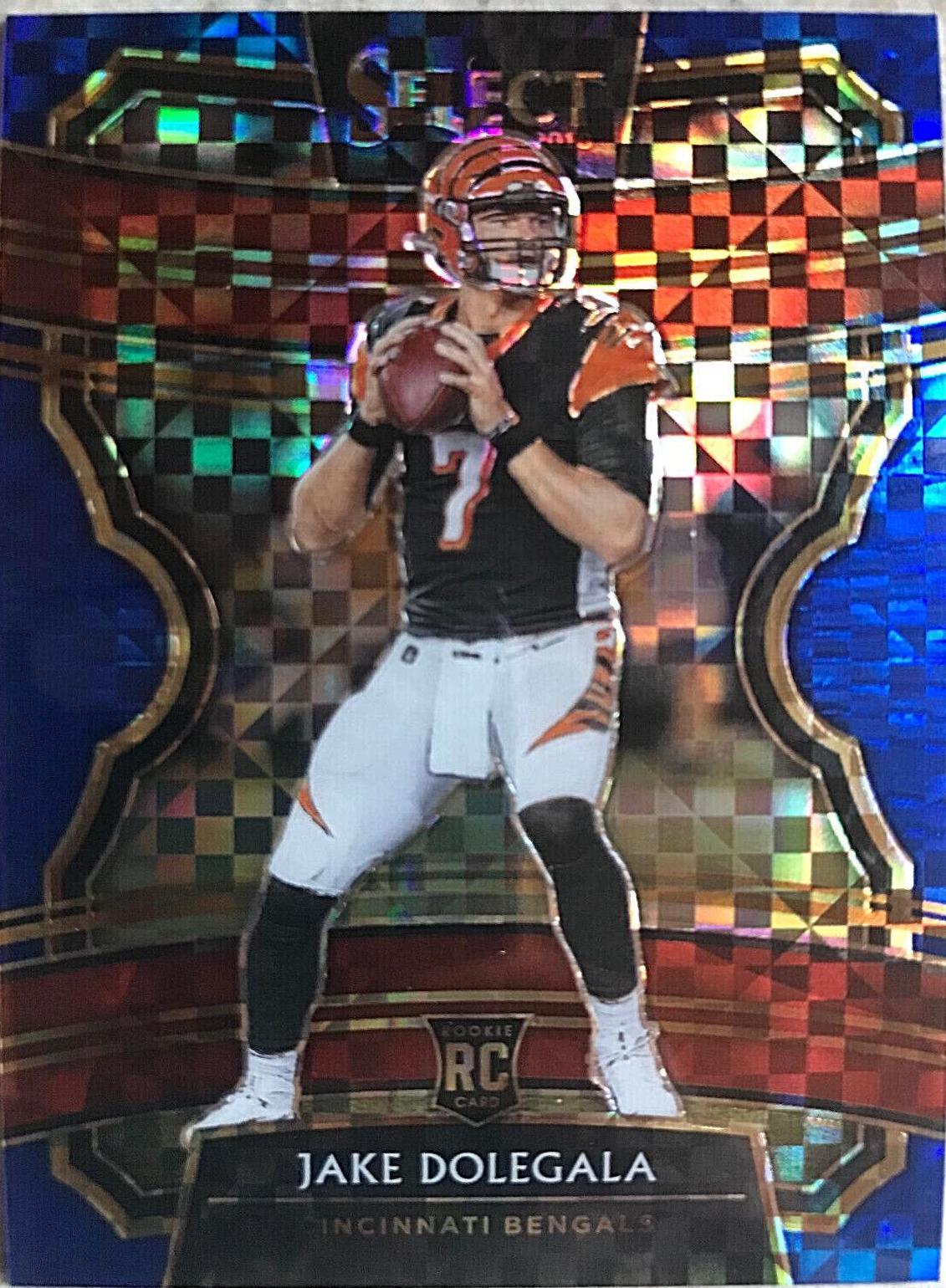 Jake Dolegala [Blue Prizm] #5