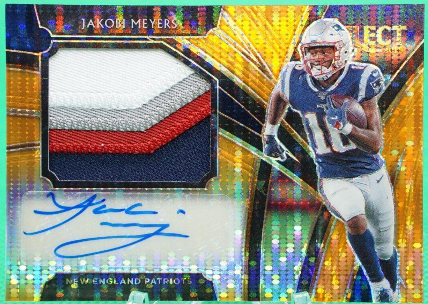 Jakobi Meyers [Orange Pulsar Prizm] #11