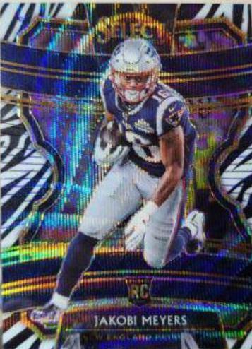 Jakobi Meyers [Zebra Prizm] #11