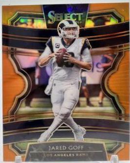 Jared Goff [Orange Prizm] #93