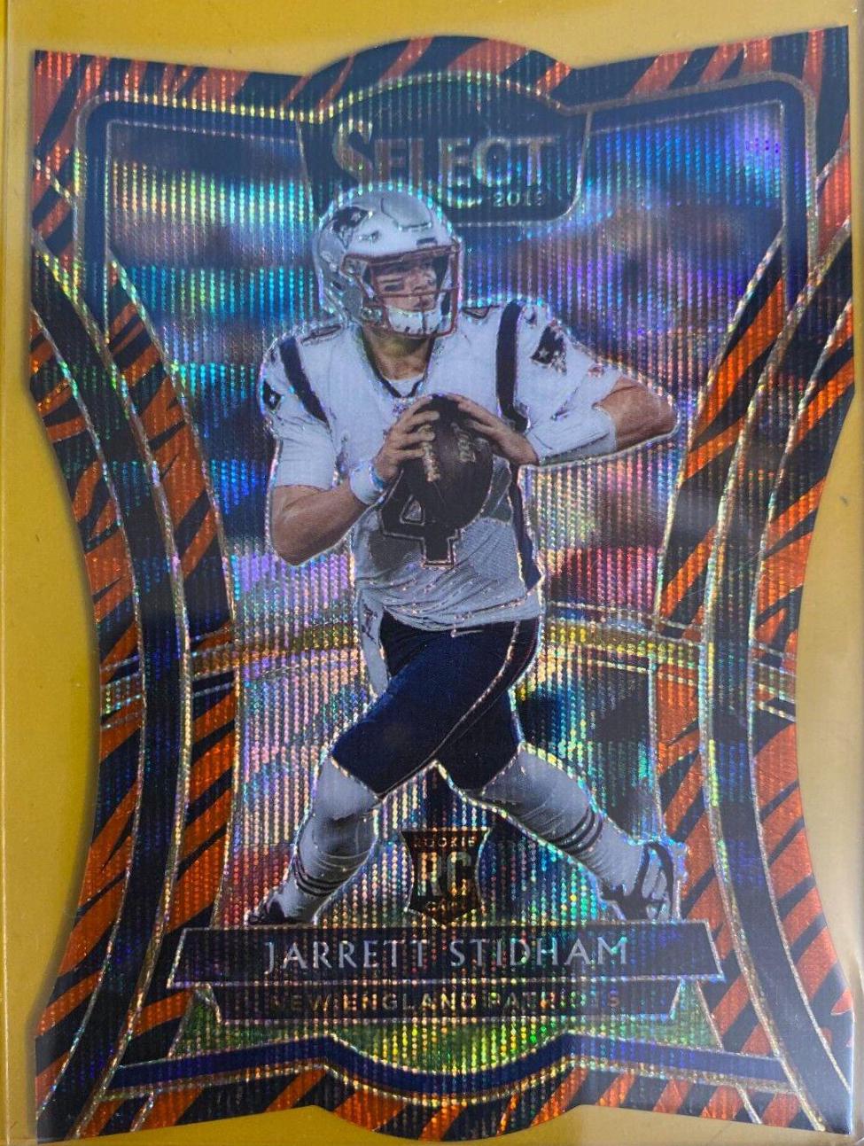 Jarrett Stidham [Die Cut Tiger Prizm] #115