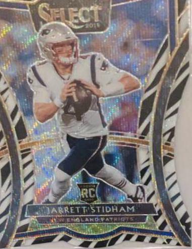 Jarrett Stidham [Die Cut Zebra Prizm] #115