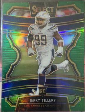Jerry Tillery [Green Prizm] #84