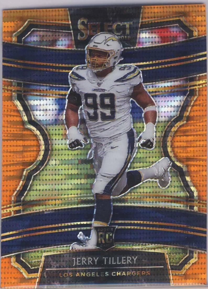 Jerry Tillery [Orange Pulsar Prizm] #84