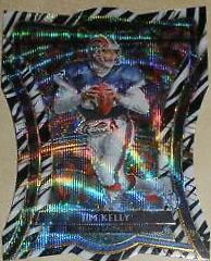 Jim Kelly [Die Cut Zebra Prizm] #184