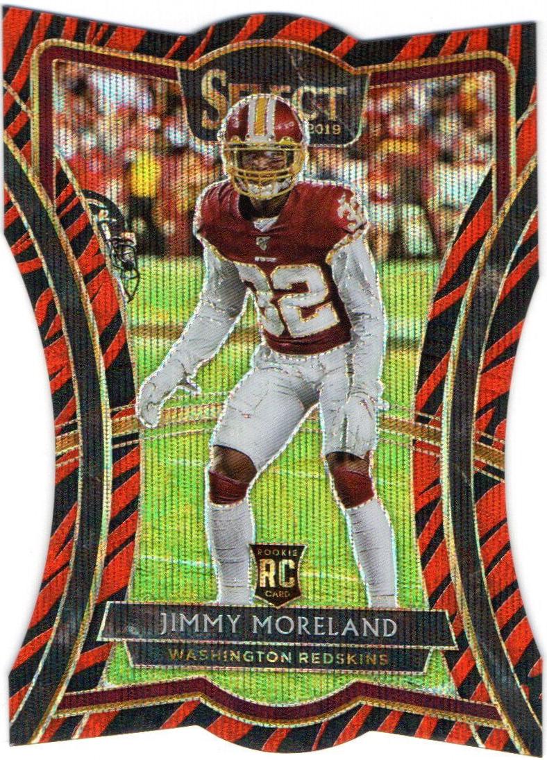 Jimmy Moreland [Die Cut Tiger Prizm] #105