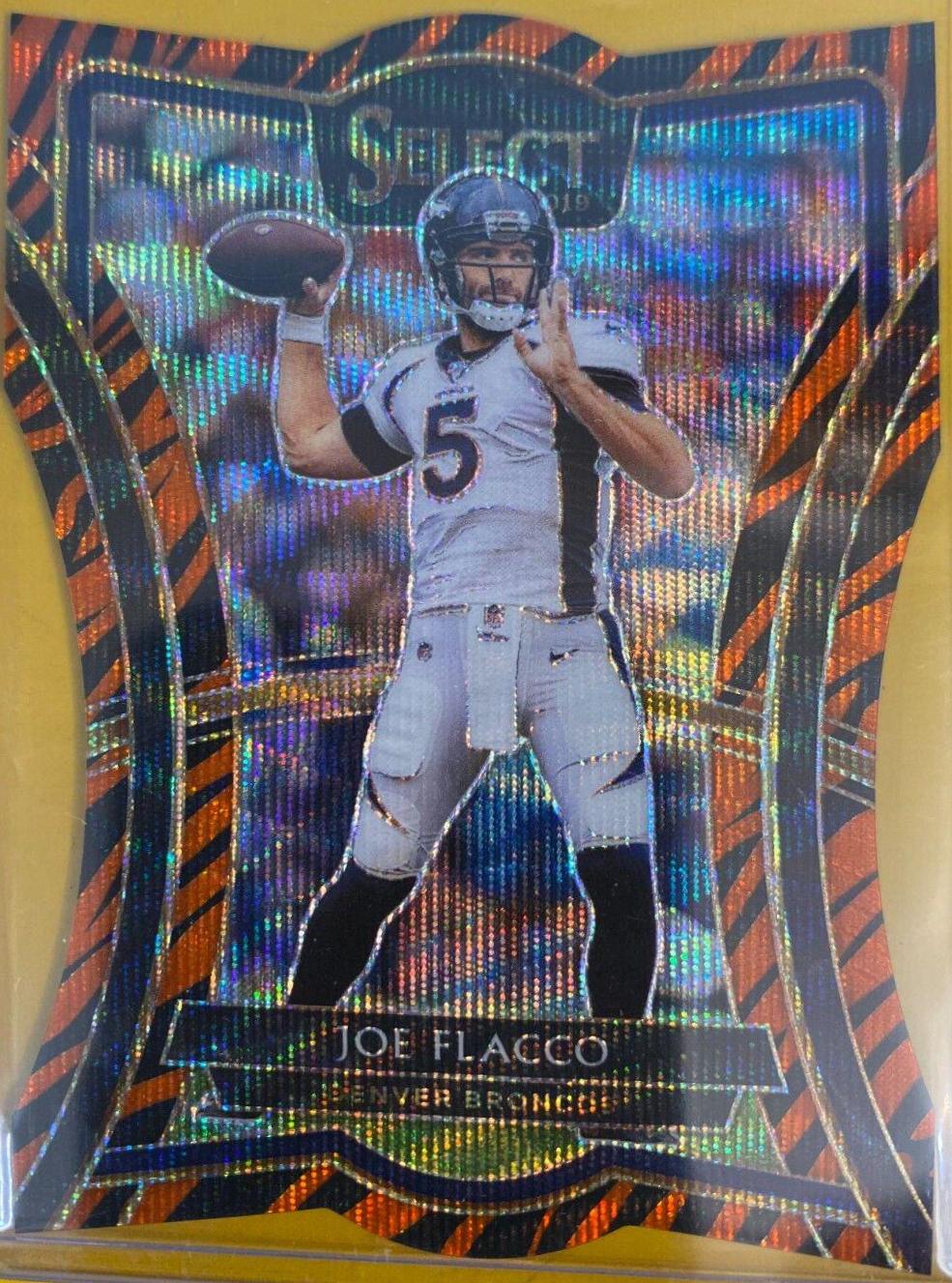 Joe Flacco [Die Cut Tiger Prizm] #162