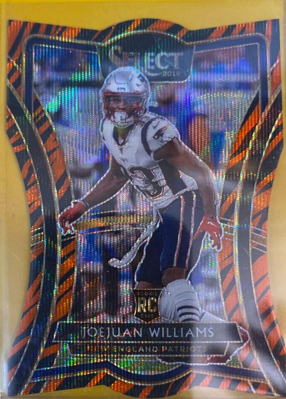 Joejuan Williams [Die Cut Tiger Prizm] #111