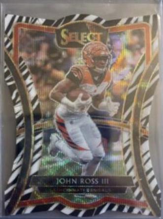 John Ross III [Die Cut Zebra Prizm] #127