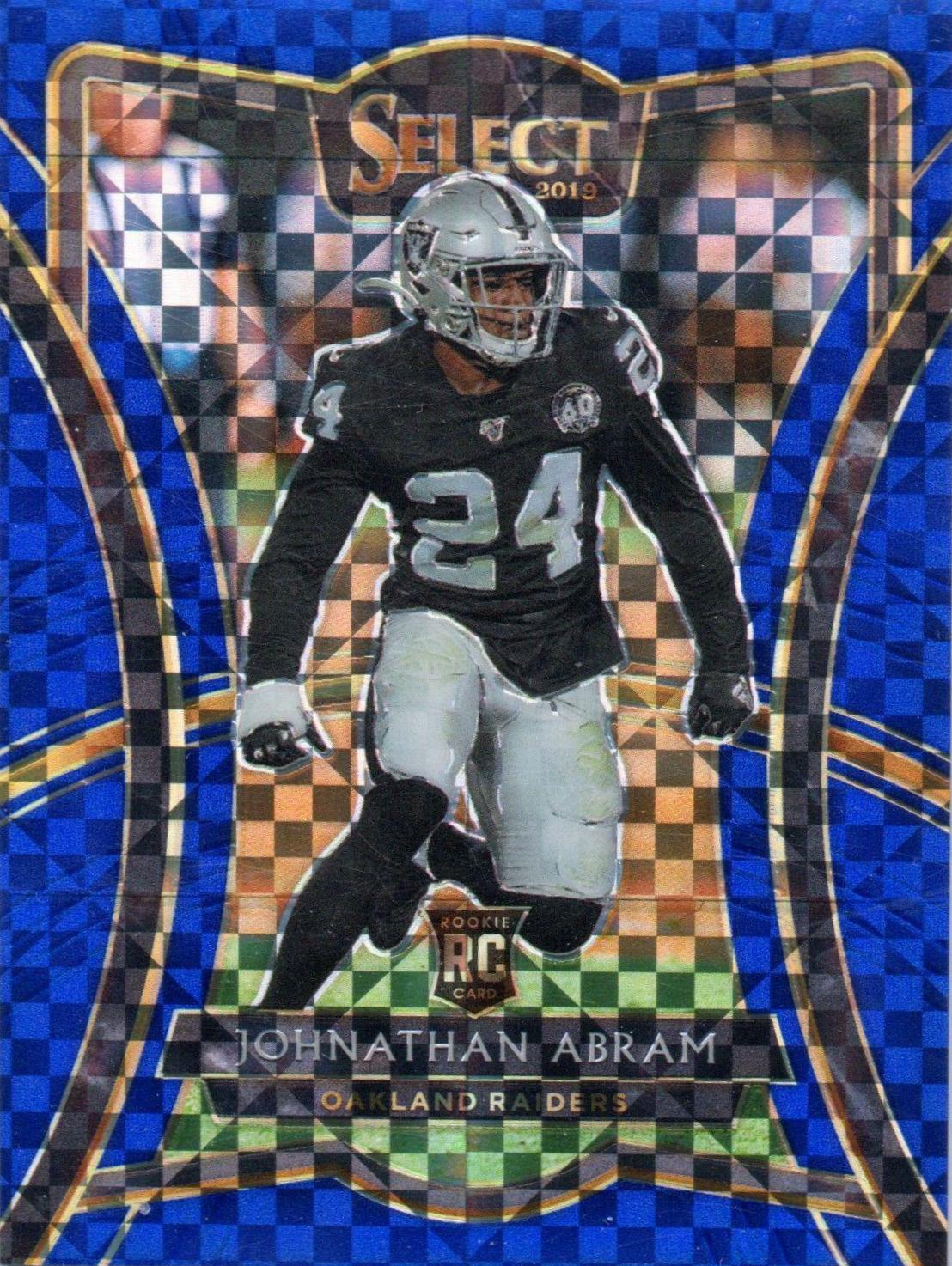 Johnathan Abram [Blue Prizm] #179